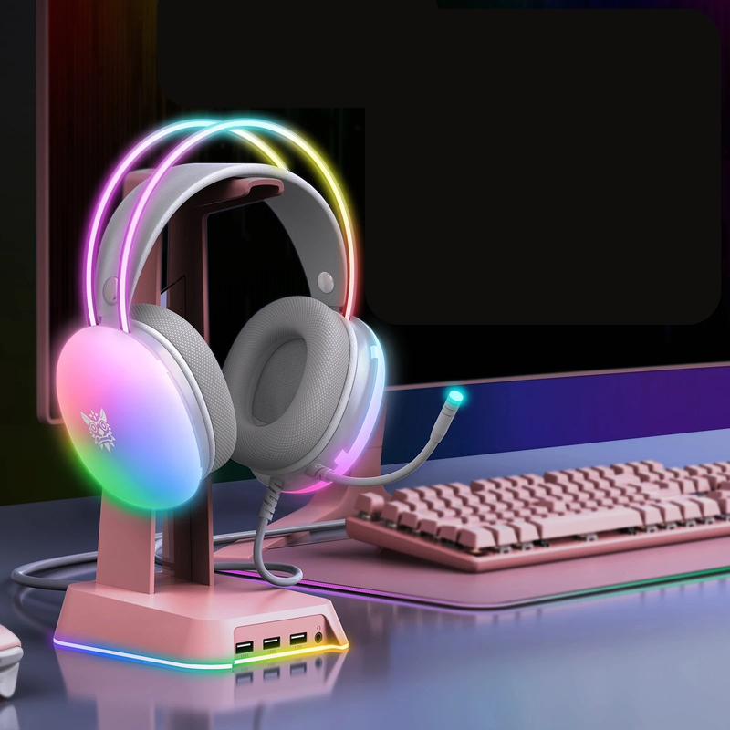 Headset Gamer ONIKUMA X25 RGB Orelhas Inclusas