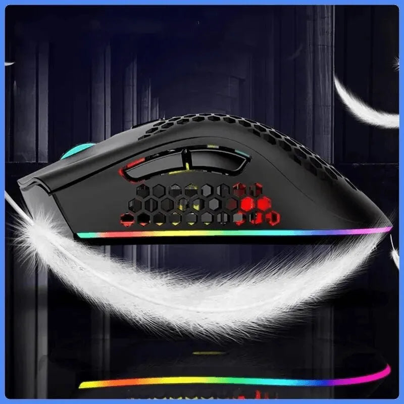 Mouse Gamer |  sem fio RGB |  HoneyPro