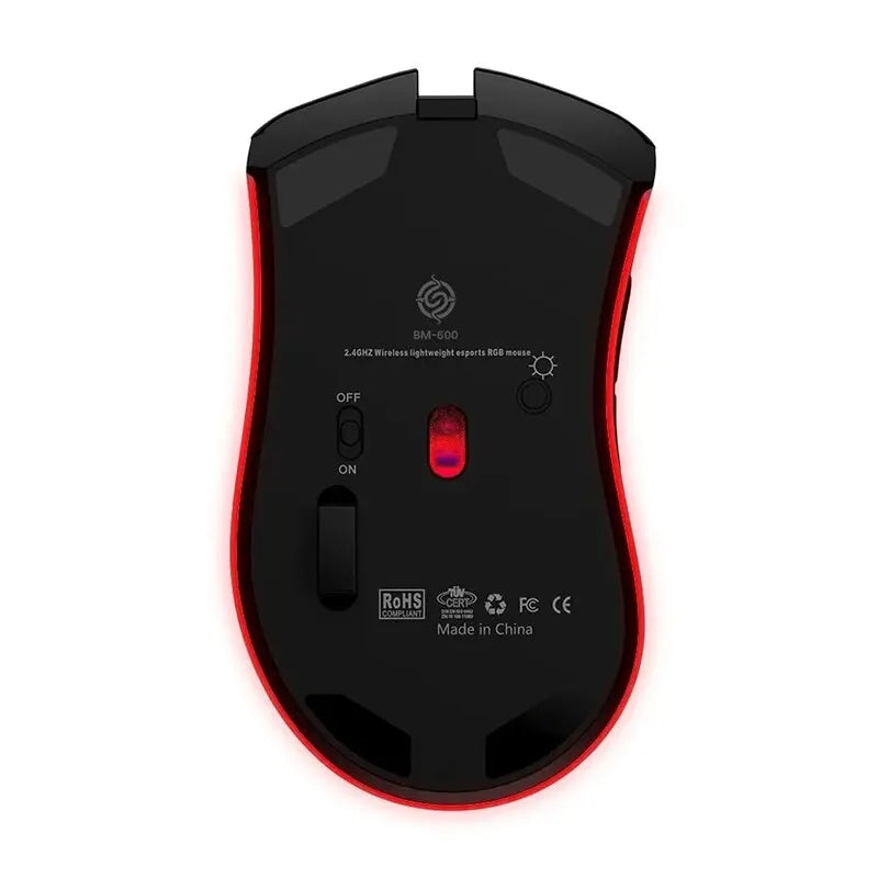 Mouse Gamer |  sem fio RGB |  HoneyPro