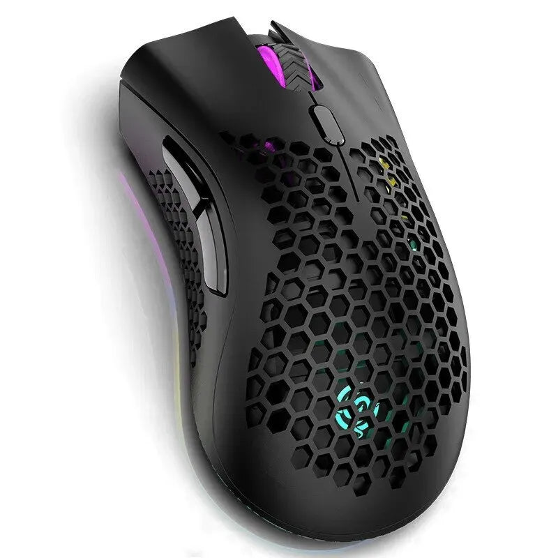 Mouse Gamer |  sem fio RGB |  HoneyPro